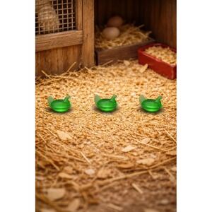 3 x Resin Dollhouse Hen On Nest HON Dish Micro Mini 1:24 Farmhouse Kitchen